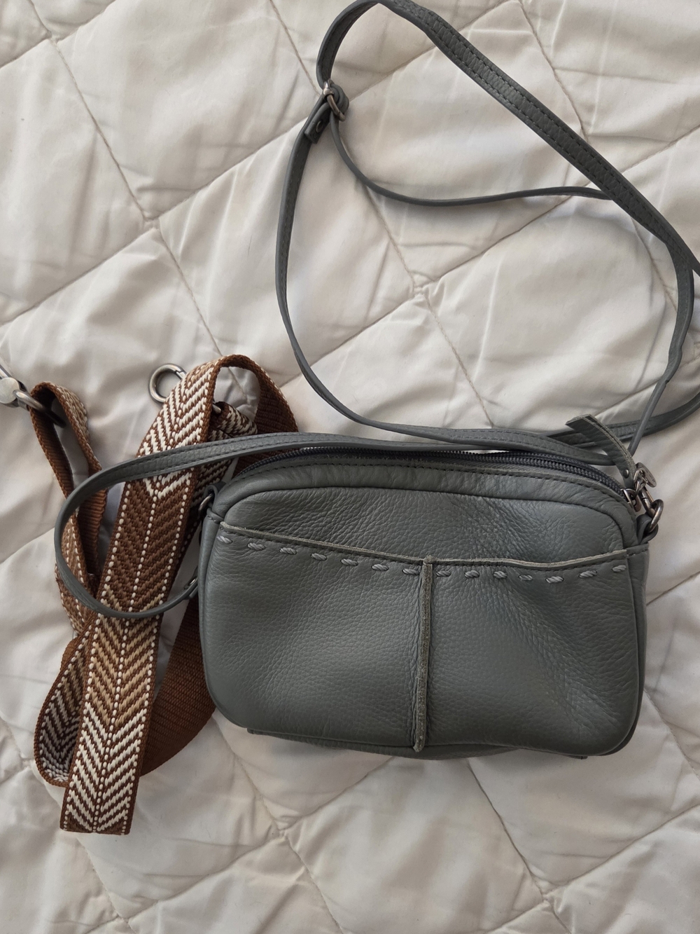 The Sak Leather Crossbody Bag